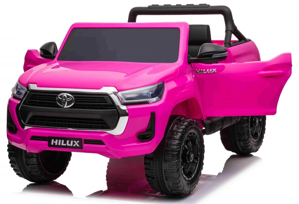  Elektrické autíčko Toyota Hilux růžové