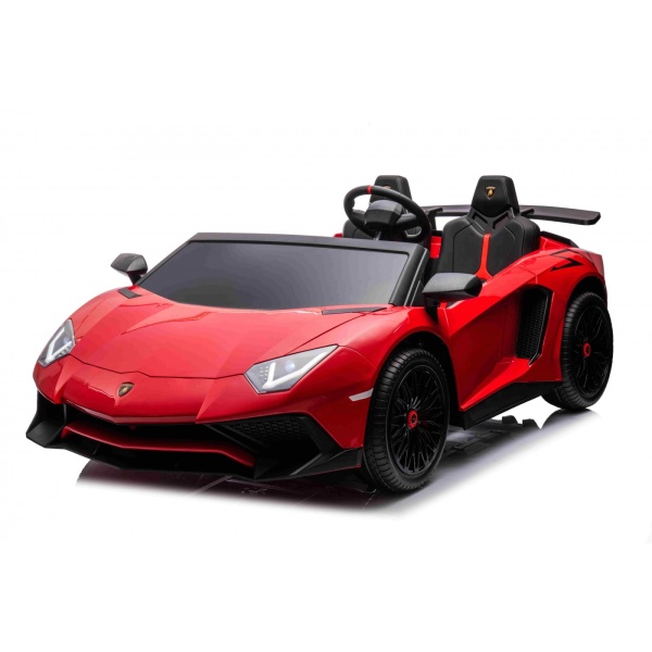  Dětské elektrické autíčko Lamborghini Aventador SV červené