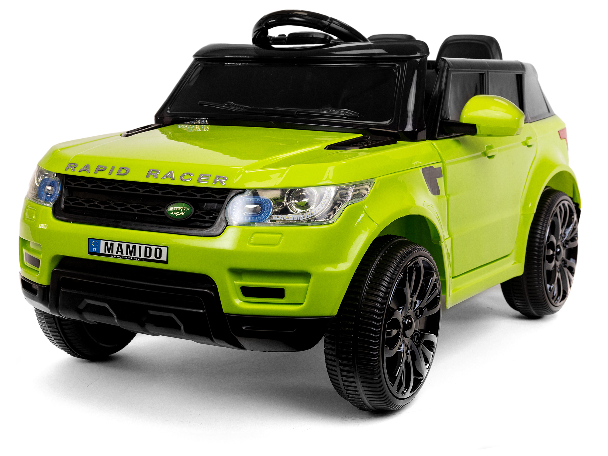 Mamido Elektrické autíčko Land Rapid Racer zelené
