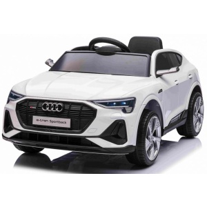  Mamido Elektrické autíčko Audi E-Tron Sportback EVA kola 4x4 bílé