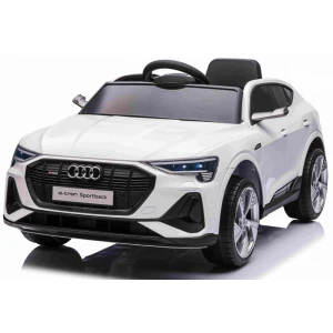 Elektrické autíčko Audi E-Tron Sportback EVA kola 4x4 bílé