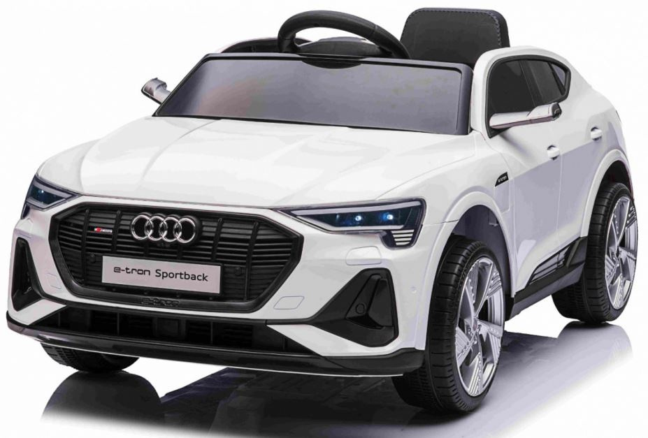  Mamido Elektrické autíčko Audi E-Tron Sportback EVA kola 4x4 bílé