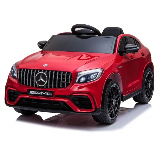  Mamido Dětské elektrické autíčko Mercedes Benz GLC 63S 4x4 červené