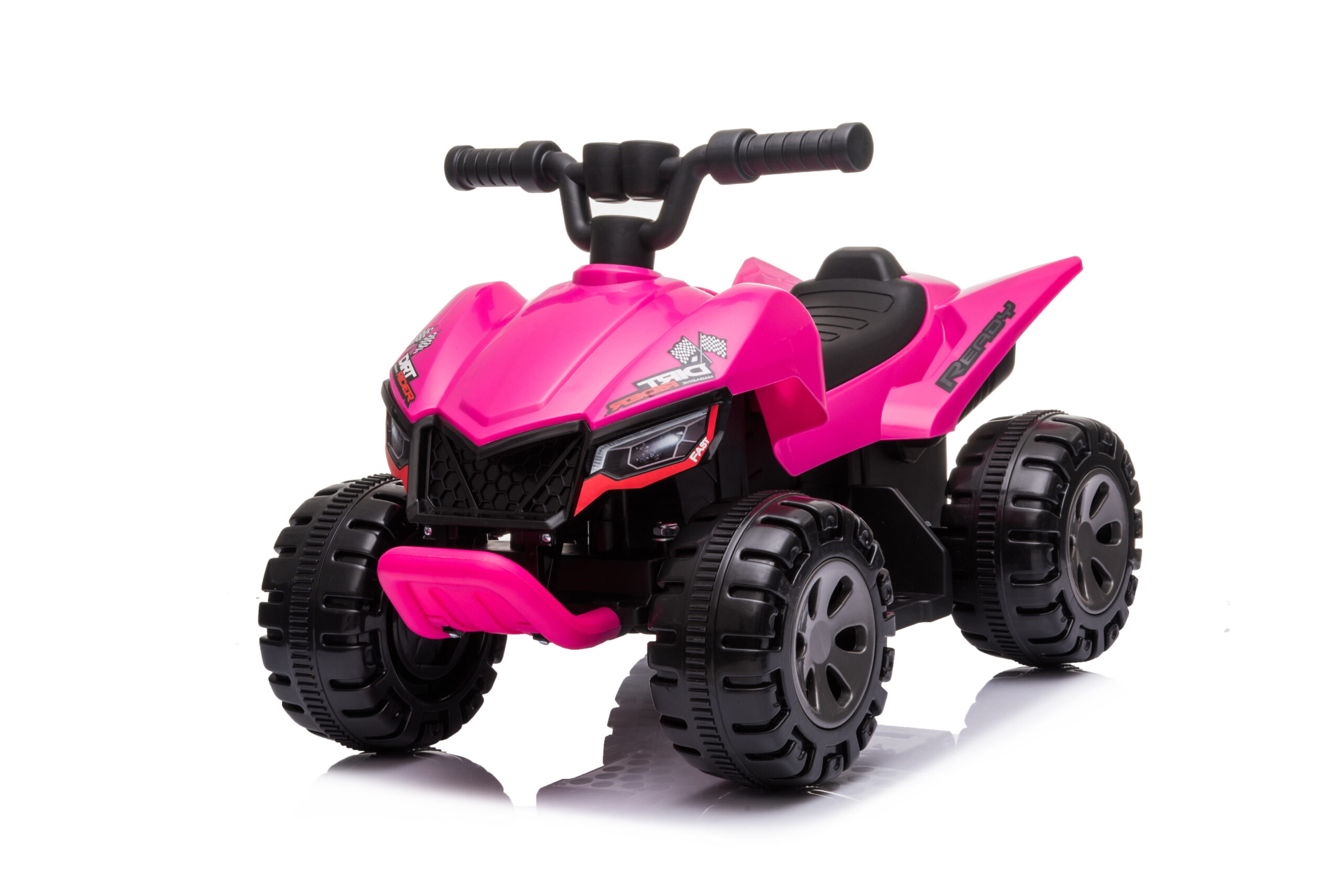 Mamido Dětská elektrická čtyřkolka The Fastest růžová