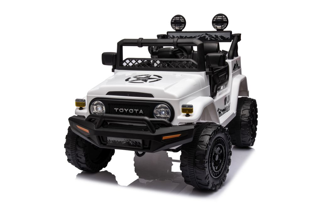  Elektrické autíčko Toyota FJ 4x4 bílá