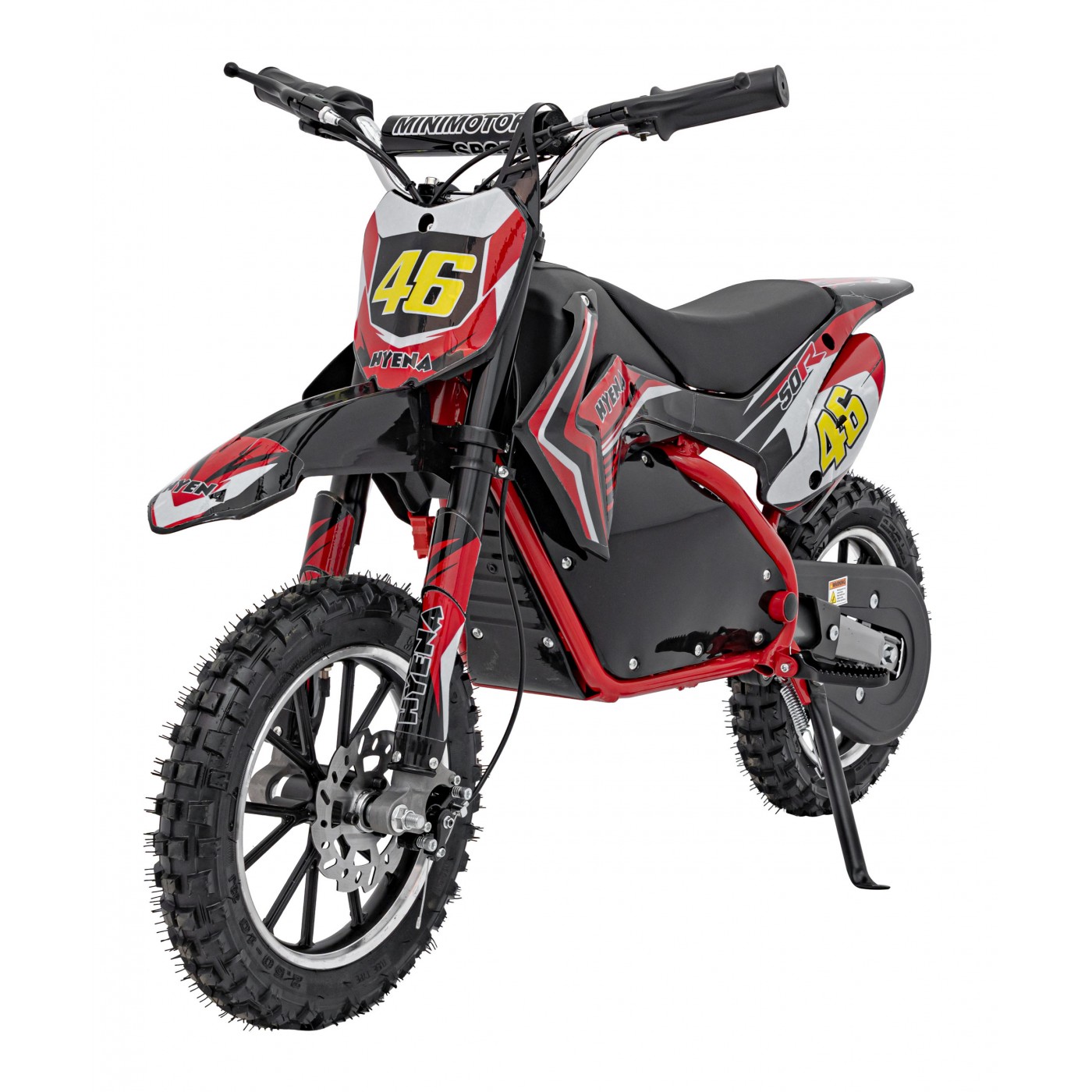  Dětská elektrická motorka RENEGADE 50R 500W 36V červená