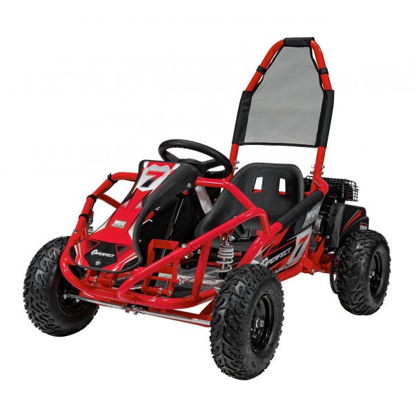  Dětská benzínová motokára MUD MONSTER červená
