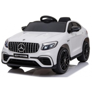  Mamido Dětské elektrické autíčko Mercedes Benz GLC 63S 4x4 bílé