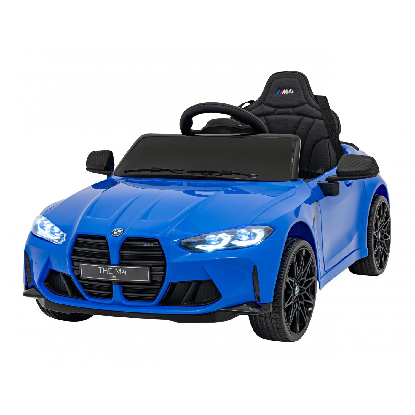 Elektrické autíčko BMW M4 modré  Elektrické autíčko BMW M4 modré