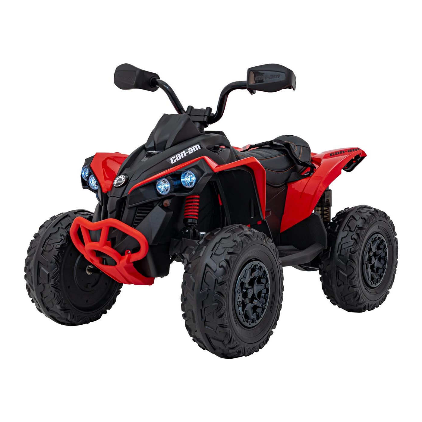 Dětská elektrická čtyřkolka Maverick ATV 2x200W červená
