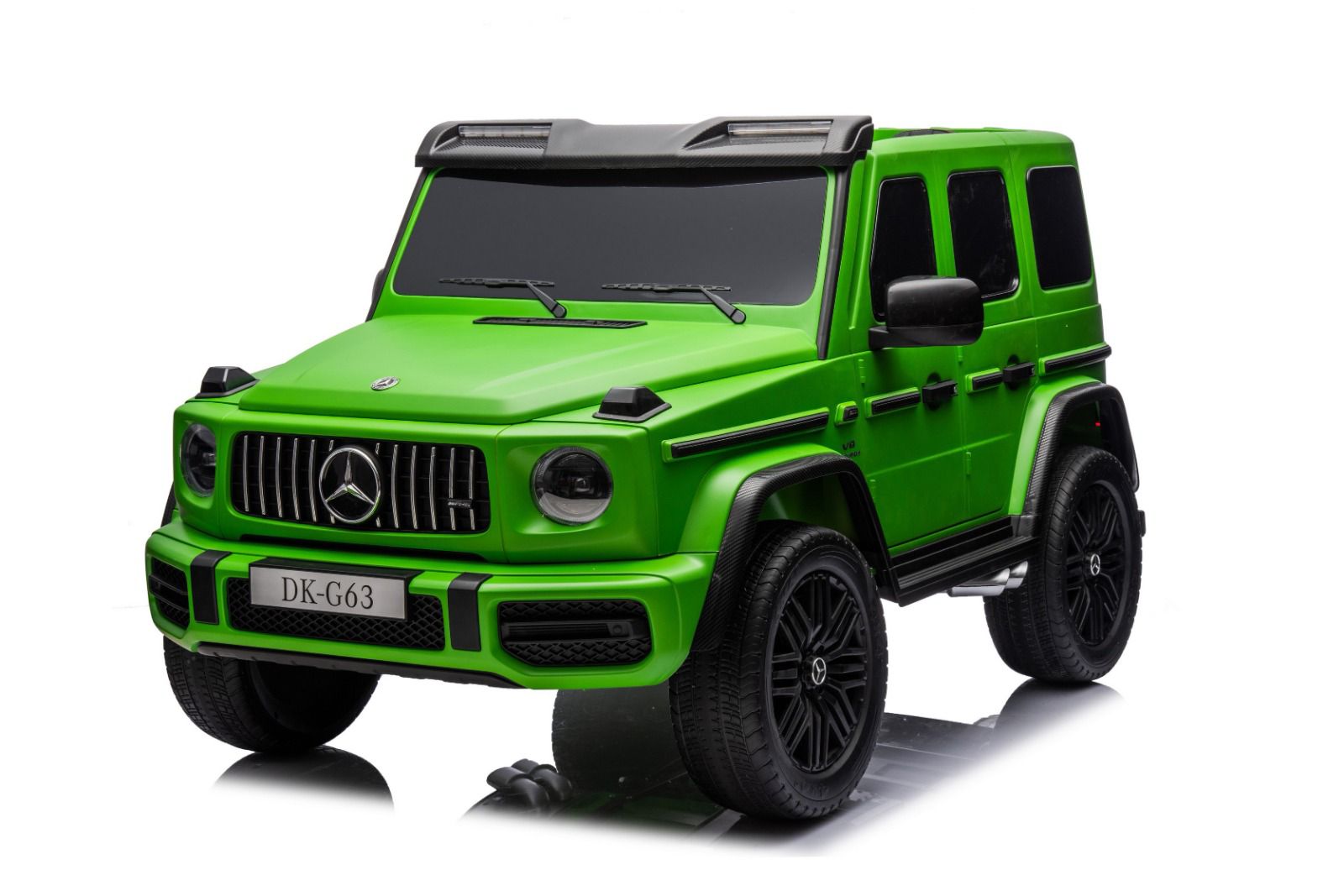  Mamido Elektrické autíčko Mercedes G63 AMG 2x24V 4x200W XXL lakované zelené
