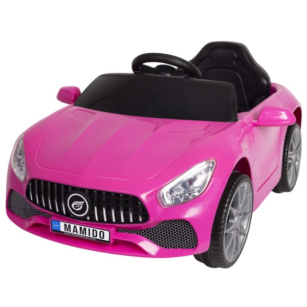  Mamido Elektrické autíčko Cabrio Fast Wing růžové EVA kola
