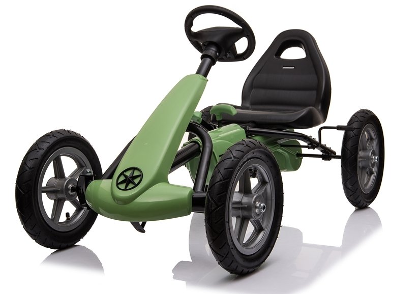 Šlapací motokára STAR zelená