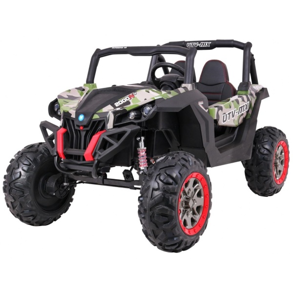  Elektrické autíčko Buggy SuperStar 4x4 lakované maskáčové