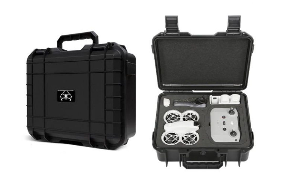 Černý odolný kufr na dron DJI Neo + RC Motion 3 1DJNEO129