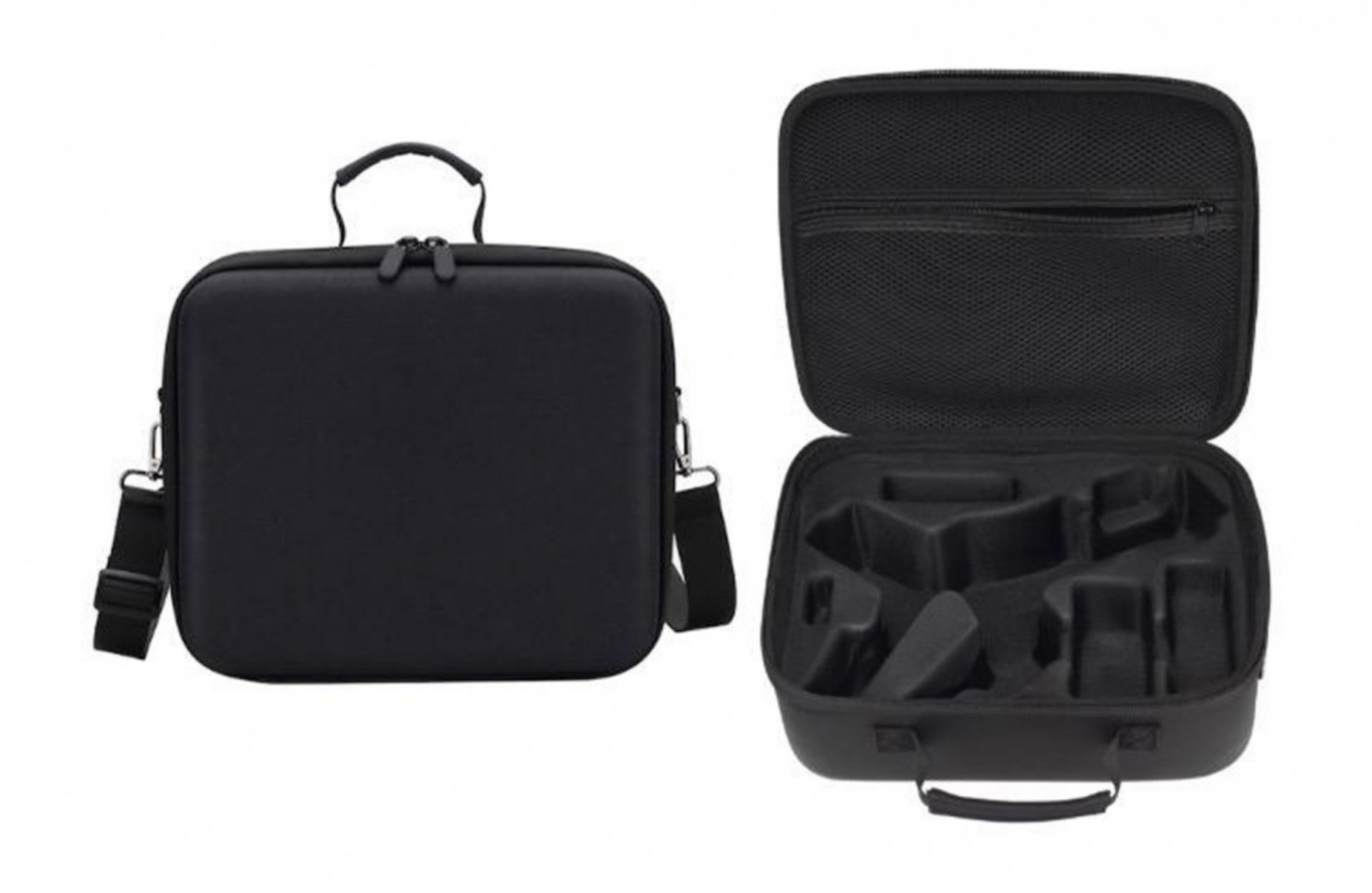 Černé pouzdro na stabilizátor DJI RS 4 Mini s popruhem přes rameno 1DJ4133