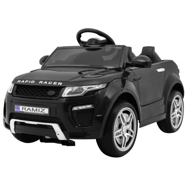 Elektrické autíčko sportovní Rapid Racer černý