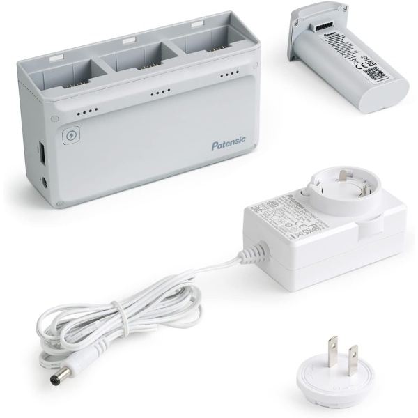 Potensic rychlonabíjecí stanice 60W More Power na Atom 4K SE + adaptér + 1 baterie POC-018