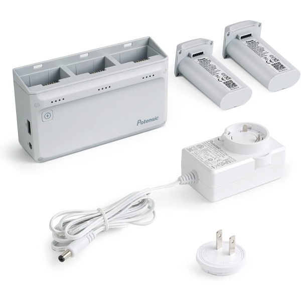 Potensic rychlonabíjecí stanice 60W More Power na Atom 4K SE + adaptér + 2 baterie POC-019