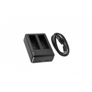 Nabíjecí USB box 2v1 pro akční kameru Insta360 Ace Pro / Ace 1INST553