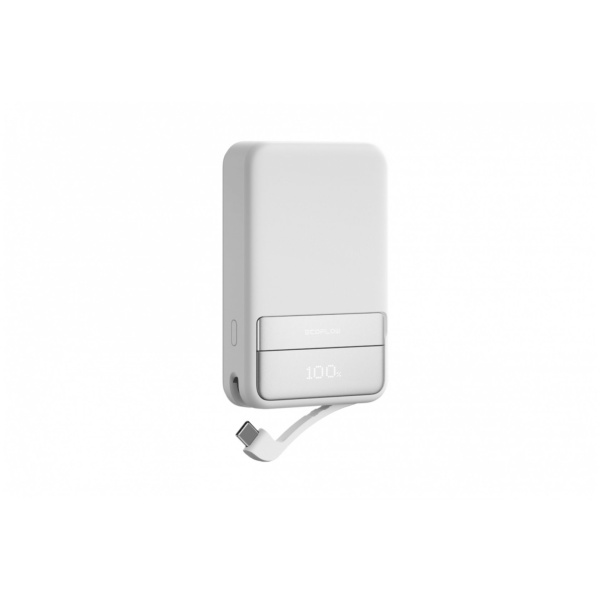 Magnetická powerbanka EcoFlow RAPID (10000mAh) - stříbrná 1ECORAP1000