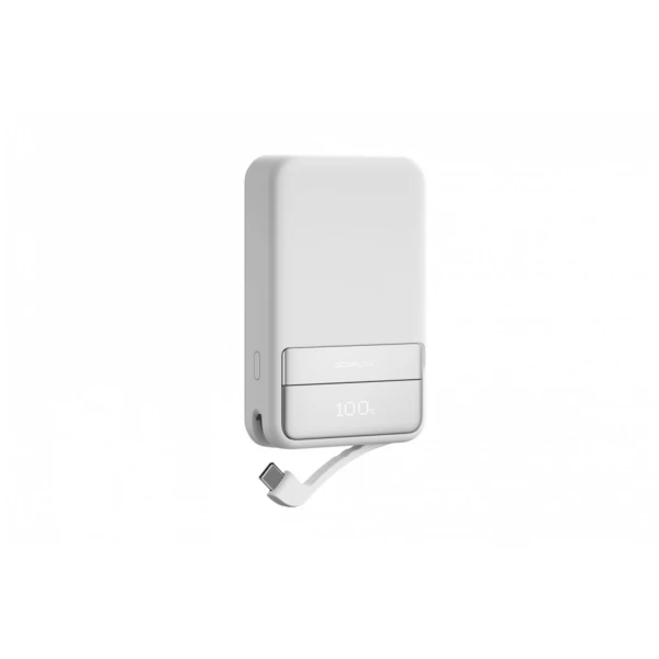 Magnetická powerbanka EcoFlow RAPID (10000mAh) - stříbrná 1ECORAP1000