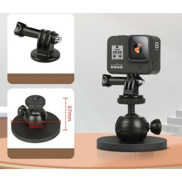 STABLECAM Magnetický držák akční kamery na auto (malý) 1DJ6071S
