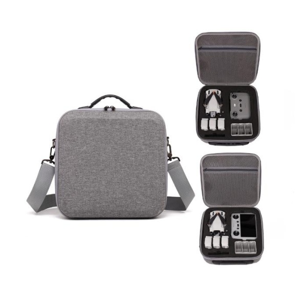 Šedé nylonové pouzdro s popruhem na dron DJI Mini 3 / Mini 3 Pro 1DJ5203U