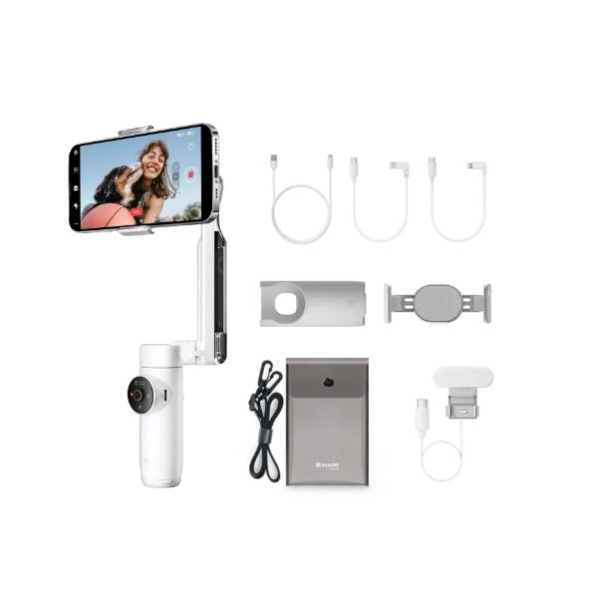 Stabilizátor na telefon Insta360 Flow Combo (bílý) INST901