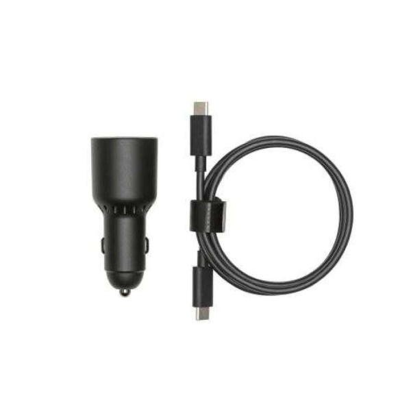 Originální nabíječka do auta DJI 65W Car Charger (USB-C and USB-A) - ROZBALENO