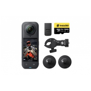 Akční kamera Insta360 X5 Motocyklový balíček INST752