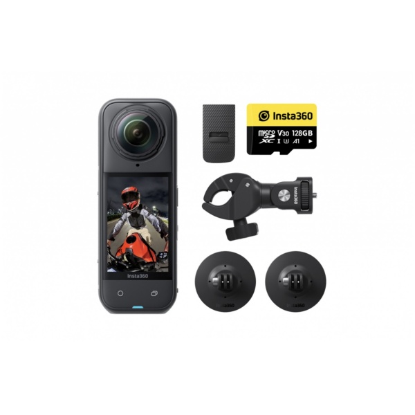 Akční kamera Insta360 X5 Motocyklový balíček INST752