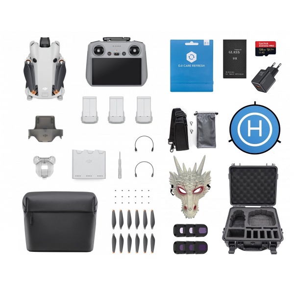 Dron DJI Mini 4 Pro Fly More Combo + DJI RC 2 – Mega Bundle 250522-M