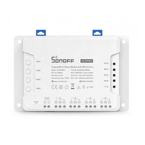 Sonoff chytrý čtyřkanálový spínač - WiFi 4CH PRO R3