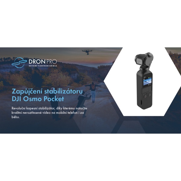 Dárkový poukaz na zapůjčení kamery DJI Osmo Pocket