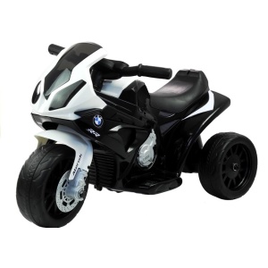  Dětská elektrická motorka BMW S1000RR tříkolka černá