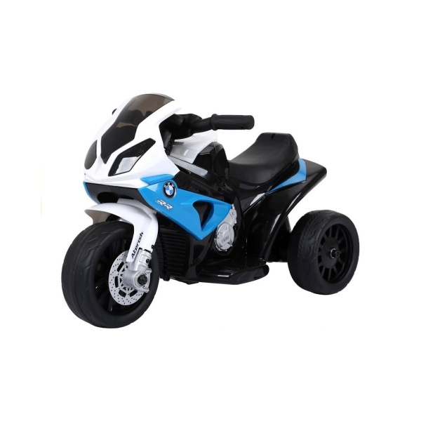  Dětská elektrická motorka BMW S1000RR tříkolka modrá