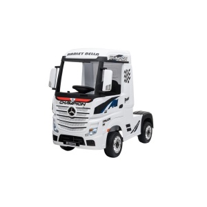  Dětské elektrické auto Mercedes Actros bílé