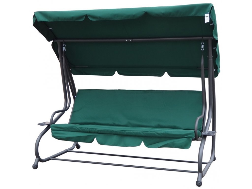 Zahradní houpačka 2v1 zelená