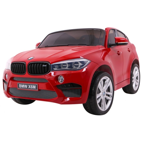  Elektrické autíčko BMW X6 M dvoumístné XXL lakované červené
