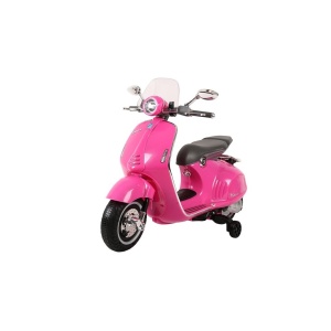  Dětský elektrický skútr Vespa GTS růžový