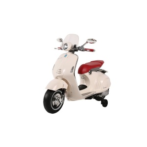  Dětský elektrický skútr Vespa GTS bílá