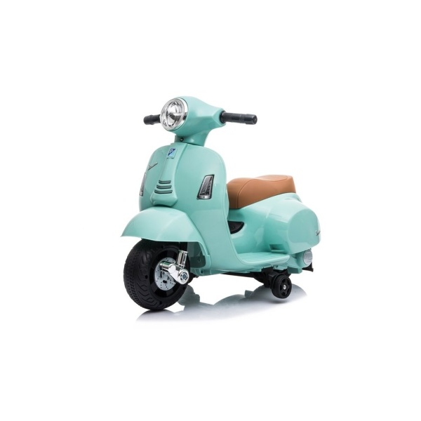  Dětský elektrický skútr Vespa 300 Mini tyrkysový