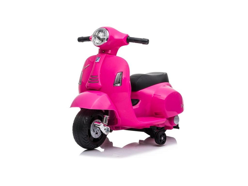 Dětský elektrický skútr Vespa 300 Mini růžový