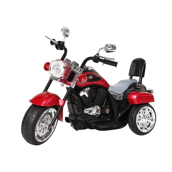  Dětská elektrická motorka Chopper červená