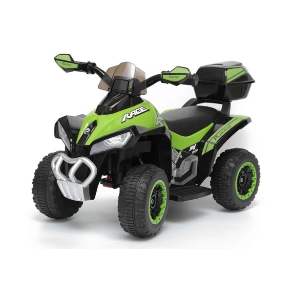  Dětská elektrická čtyřkolka Race zelená