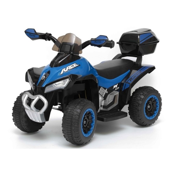  Dětská elektrická čtyřkolka Race modrá