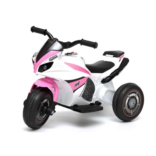  Dětská elektrická motorka R01 růžová
