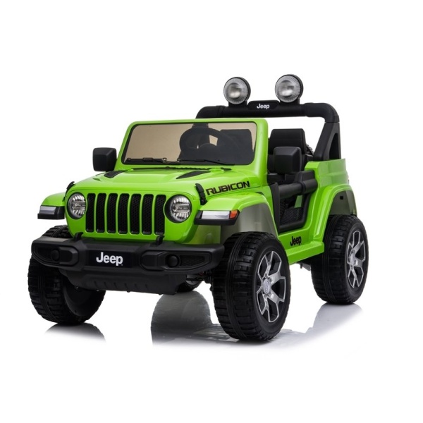  Elektrické autíčko Jeep Wrangler Rubicon 4x4 zelené