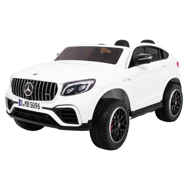  Elektrické autíčko Mercedes GLC 63S 4x4 LCD dvoumístné bílé